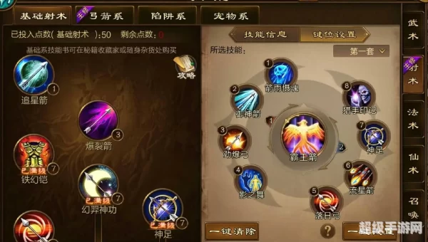 弓箭手加点